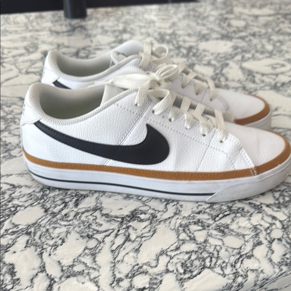 Nike Shoes - Nike Court Legacy Women's White and Black Sneakers